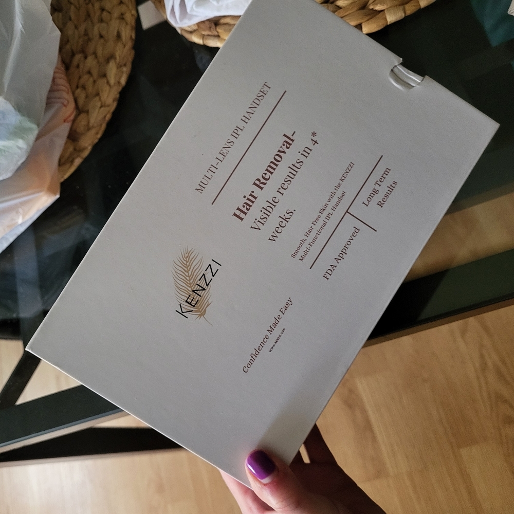 Kenzzi multi-lens IPL handset hair removal